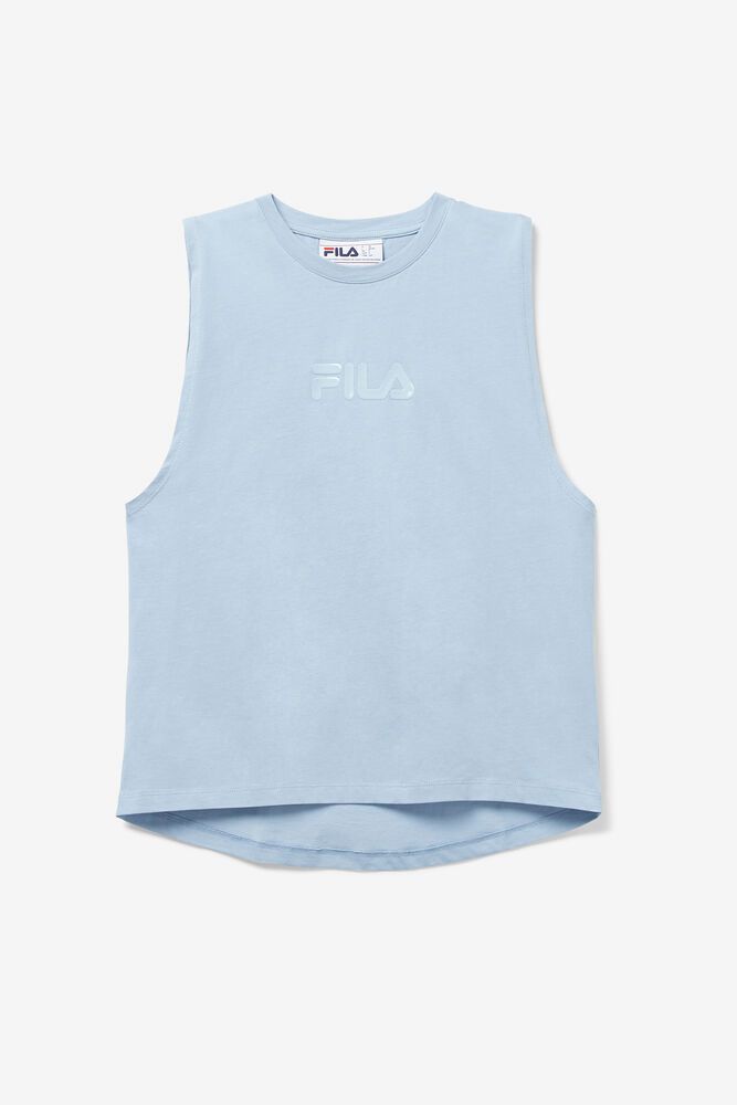 Fila Tank Top Diella Womens Blue - India VPN-872639